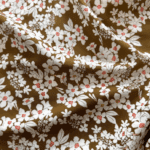 Wiskoza karmel kwiatki