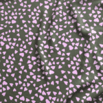 Wiskoza serduszka fiolet