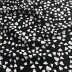 Wiskoza serduszka czarne